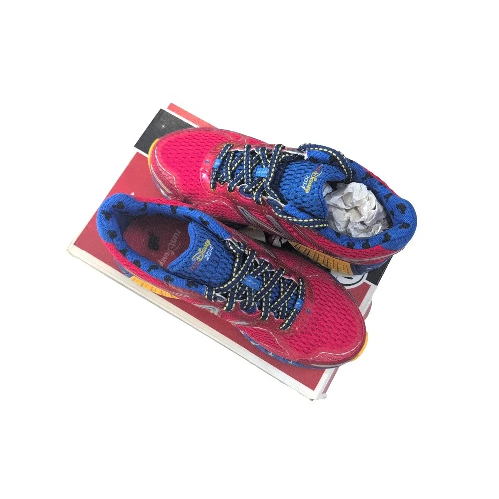 New Balance Run Disney 2014 Mickey Mouse Red/Blue Big Kids Size 4 - New